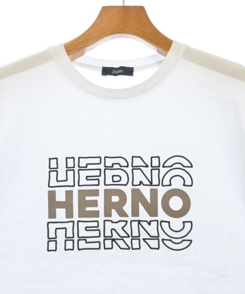 HERNO（ヘルノ）Tシャツ・カットソー 白 サイズ:46(M位) レディース/2200623272022