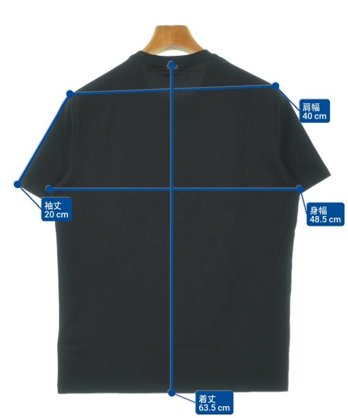 HERNO（ヘルノ）Tシャツ・カットソー 黒 サイズ:44(S位) メンズ/2200616389034