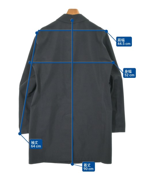 HERNO（ヘルノ）ステンカラーコート 黒 サイズ:46(M位) メンズ/2200632544028