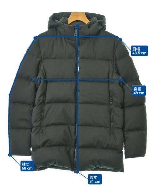 HERNO（ヘルノ）ダウンジャケット/ダウンベスト グレー サイズ:50(XL位) メンズ/2200616559017