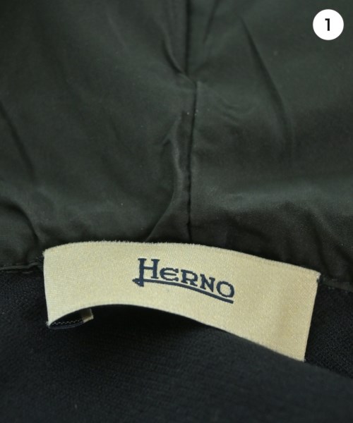 HERNO（ヘルノ）パーカー 黒 サイズ:40(M位) レディース/2200632727032