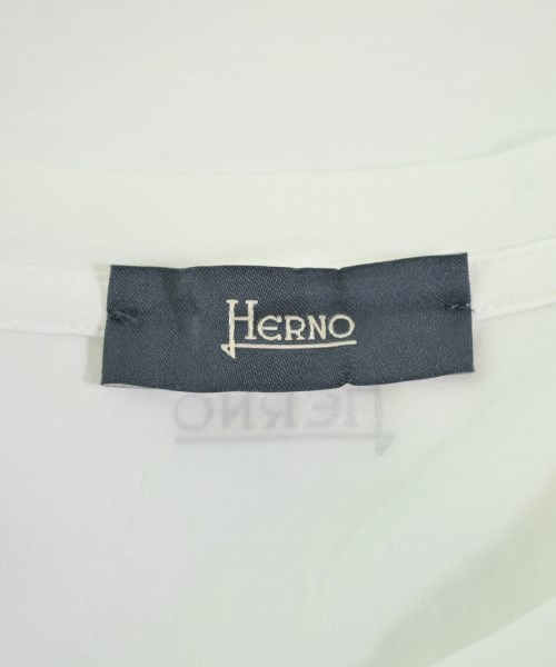 HERNO（ヘルノ）Tシャツ・カットソー 白 サイズ:50(XL位) メンズ/2200606964173