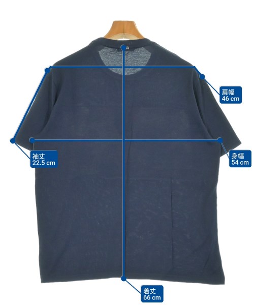 HERNO（ヘルノ）Tシャツ・カットソー 紺 サイズ:50(XL位) メンズ/2200606964197