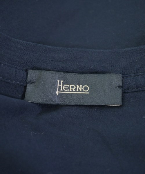 HERNO（ヘルノ）Tシャツ・カットソー 紺 サイズ:50(XL位) メンズ/2200606964258