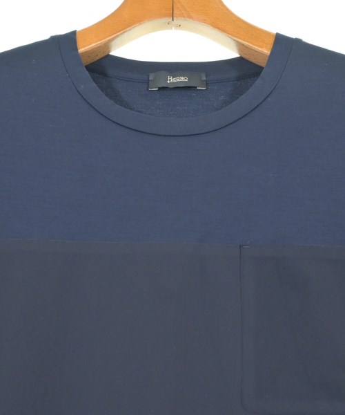 HERNO（ヘルノ）Tシャツ・カットソー 紺 サイズ:50(XL位) メンズ/2200606964258