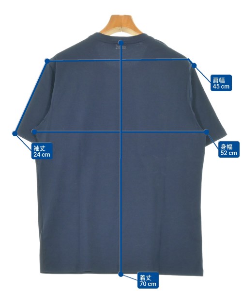 HERNO（ヘルノ）Tシャツ・カットソー 紺 サイズ:50(XL位) メンズ/2200606964258