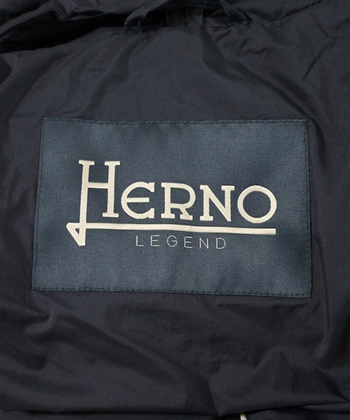HERNO（ヘルノ）ダウンコート 紺 サイズ:46(M位) メンズ/2200610355301