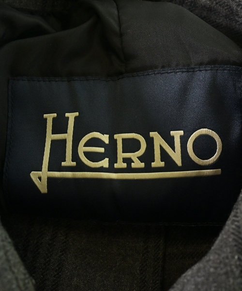 HERNO（ヘルノ）ステンカラーコート グレー サイズ:50(XL位) メンズ/2200612794030