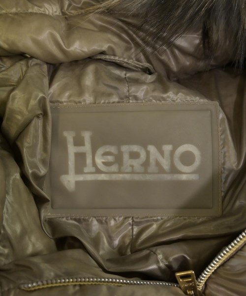 HERNO（ヘルノ）ダウンコート グレー サイズ:44(L位) レディース/2200615093017
