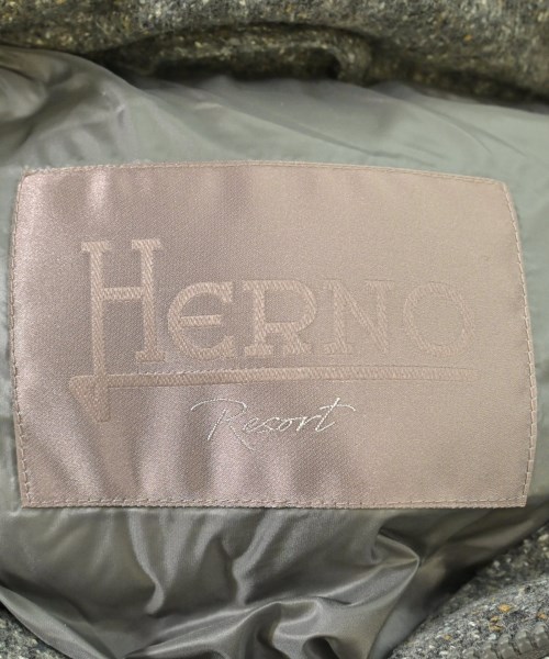 HERNO（ヘルノ）ダウンジャケット/ダウンベスト グレー サイズ:50(XL位) メンズ/2200616457016
