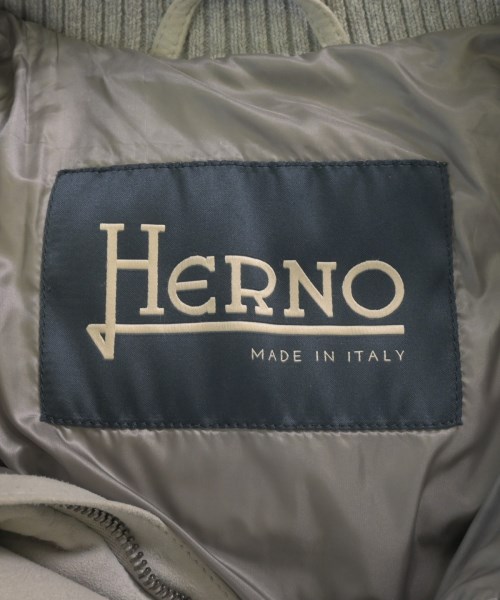 HERNO（ヘルノ）ダウンジャケット/ダウンベスト グレー サイズ:44(S位) メンズ/2200616466018