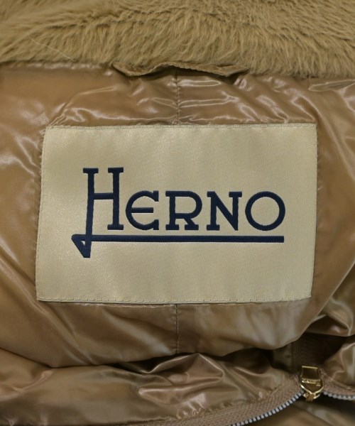 HERNO（ヘルノ）ダウンジャケット/ダウンベスト 茶 サイズ:40(M位) レディース/2200618538010