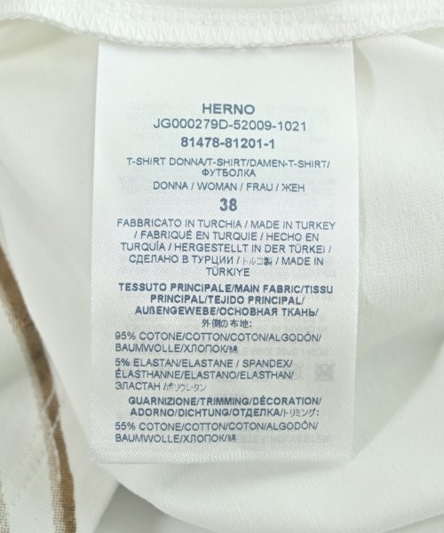 HERNO（ヘルノ）ノースリーブ 白 サイズ:38(S位) レディース/2200619888039