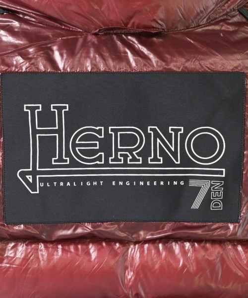 HERNO（ヘルノ）ダウンジャケット/ダウンベスト 赤 サイズ:46(XL位) レディース/2200609980262