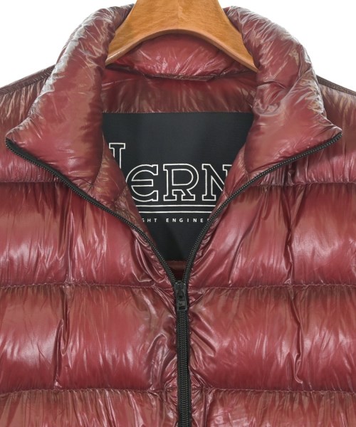 HERNO（ヘルノ）ダウンジャケット/ダウンベスト 赤 サイズ:46(XL位) レディース/2200609980262