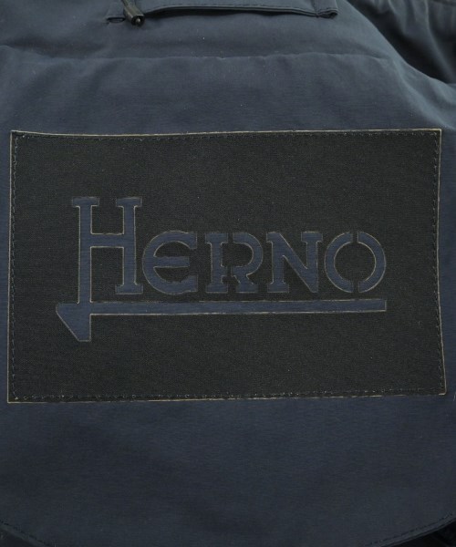 HERNO（ヘルノ）ステンカラーコート 紺 サイズ:48(L位) メンズ/2200618041053