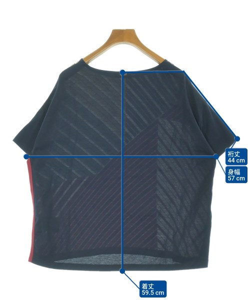 HERNO（ヘルノ）Tシャツ・カットソー 紺 サイズ:44(L位) レディース/2200670530342
