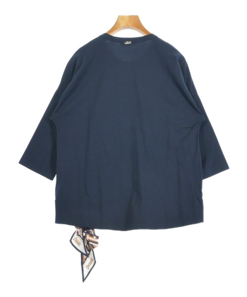 HERNO（ヘルノ）Tシャツ・カットソー 紺 サイズ:44(L位) レディース/2200670530489