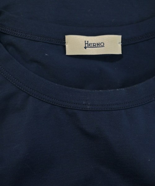 HERNO（ヘルノ）Tシャツ・カットソー 紺 サイズ:44(L位) レディース/2200670530489