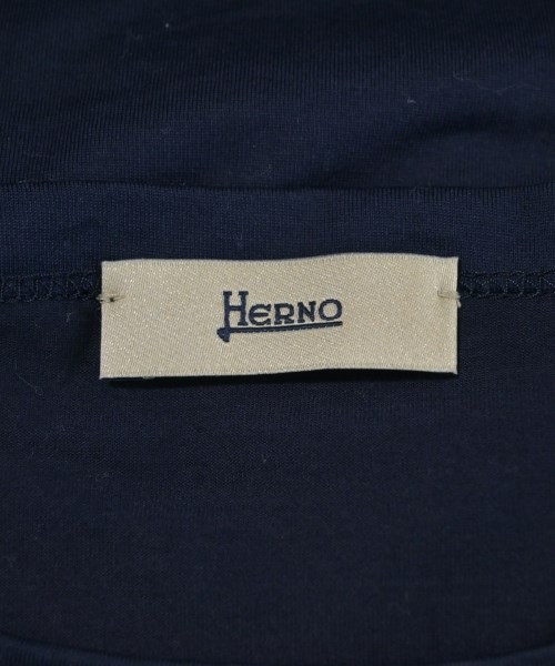 HERNO（ヘルノ）Tシャツ・カットソー 紺 サイズ:44(L位) レディース/2200670530526