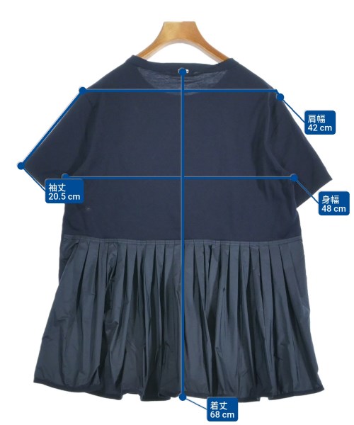 HERNO（ヘルノ）Tシャツ・カットソー 紺 サイズ:44(L位) レディース/2200670530526