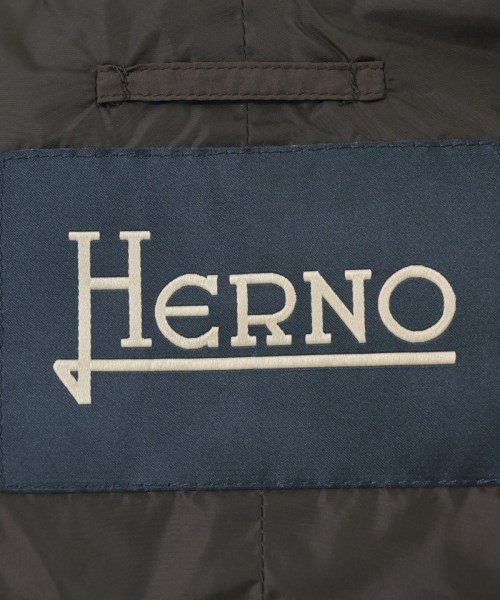HERNO（ヘルノ）ダウンジャケット/ダウンベスト 茶 サイズ:42(XS位) メンズ/2200670316045