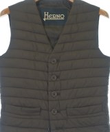 HERNO（ヘルノ）ダウンジャケット/ダウンベスト 茶 サイズ:42(XS位) メンズ/2200670316045