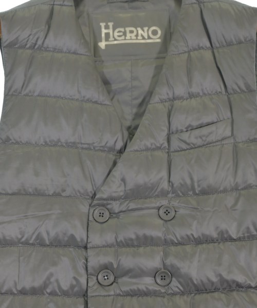 HERNO（ヘルノ）ダウンジャケット/ダウンベスト グレー サイズ:44(S位) メンズ/2200671276010