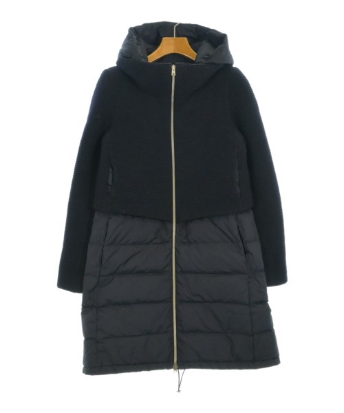 HERNO(ヘルノ)ダウンコート 紺 サイズ:38(S位)/2200671850012