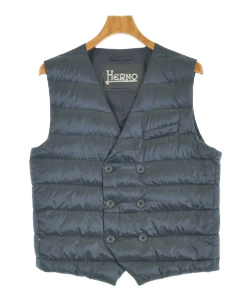 HERNO(ヘルノ)ダウンジャケット/ダウンベスト 紺 サイズ:50(XL位)/2200675073028