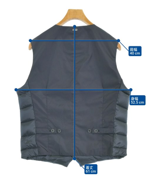 HERNO（ヘルノ）ダウンジャケット/ダウンベスト 紺 サイズ:50(XL位) メンズ/2200675073028