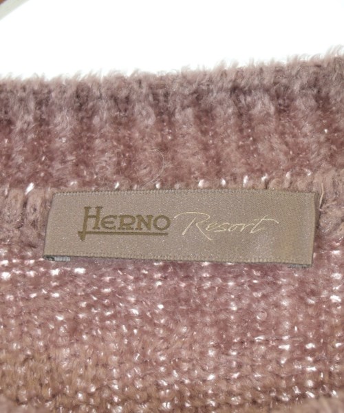 HERNO（ヘルノ）ニット・セーター ピンク サイズ:42(M位) レディース/2200670539055