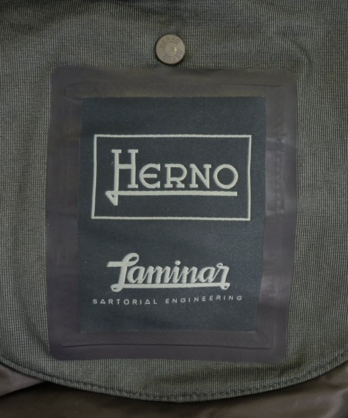 HERNO（ヘルノ）ダウンコート グレー サイズ:50(XL位) メンズ/2200668236010