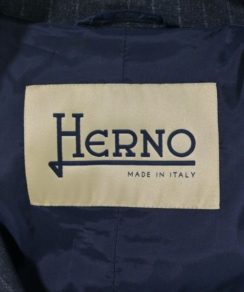 HERNO（ヘルノ）テーラードジャケット 紺 サイズ:44(L位) レディース/2200675265089