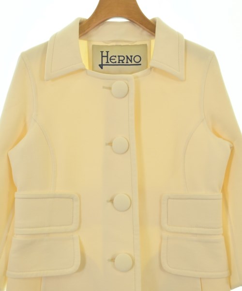 HERNO（ヘルノ）ステンカラーコート 白 サイズ:42(M位) レディース/2200693647010