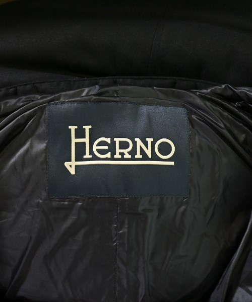 HERNO（ヘルノ）ダウンコート 黒 サイズ:48(L位) メンズ/2200693751014