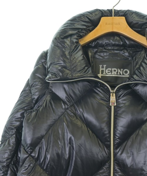 HERNO（ヘルノ）ダウンコート 黒 サイズ:40(M位) レディース/2200695616014