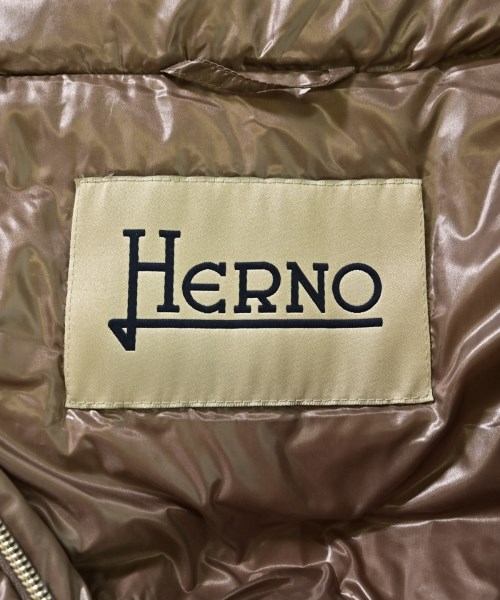 HERNO（ヘルノ）ダウンジャケット/ダウンベスト 茶 サイズ:40(M位) レディース/2200692371039