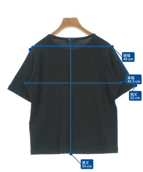 HERNO（ヘルノ）Tシャツ・カットソー 黒 サイズ:40(M位) レディース/2200699121057