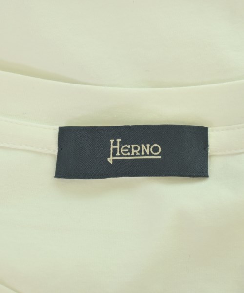 HERNO（ヘルノ）Tシャツ・カットソー 白 サイズ:44(S位) メンズ/2200700188048