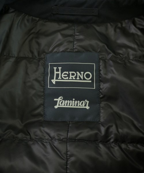 HERNO（ヘルノ）ダウンコート 紺 サイズ:50(XL位) メンズ/2200701950019