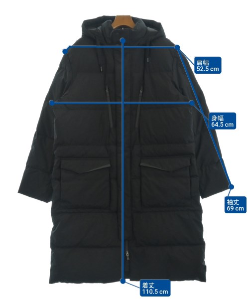 HERNO（ヘルノ）コート 黒 サイズ:56(XXL位) メンズ/2200647227046