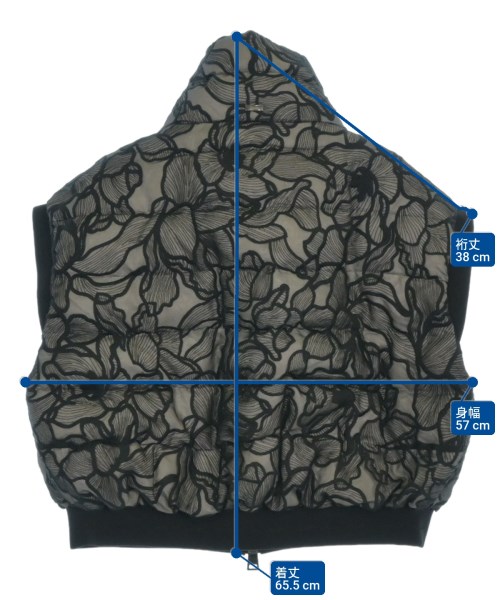 HERNO（ヘルノ）ダウンジャケット/ダウンベスト 黒 サイズ:44(L位) レディース/2200655995128