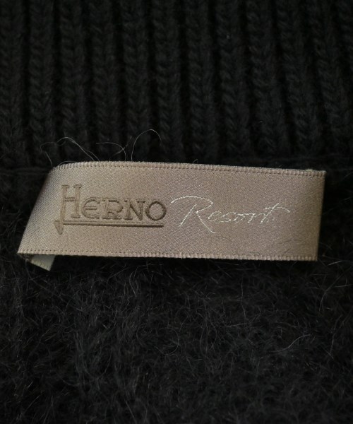 HERNO（ヘルノ）ニット・セーター 黒 サイズ:44(L位) レディース/2200657196042