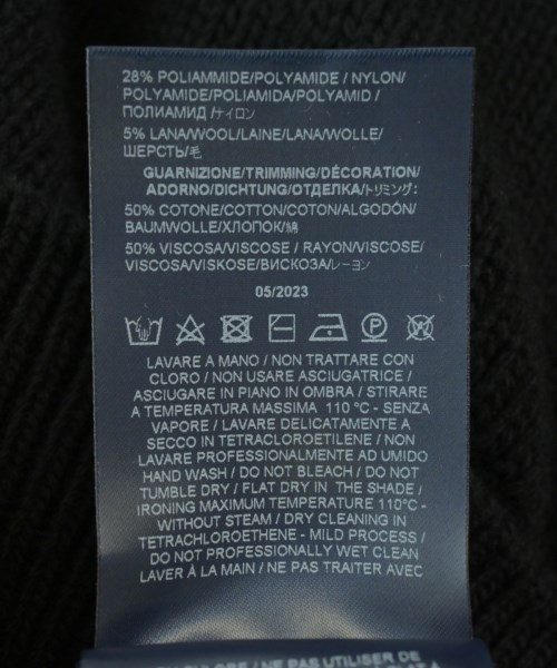 HERNO（ヘルノ）ニット・セーター 黒 サイズ:44(L位) レディース/2200657196042