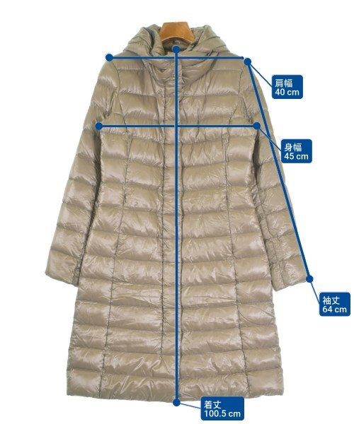 HERNO（ヘルノ）ダウンコート ベージュ サイズ:44(L位) レディース/2200659256027