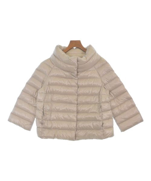 HERNO(ヘルノ)ダウンジャケット/ダウンベスト ベージュ サイズ:42(M位)/2200653561042