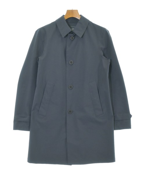 HERNO(ヘルノ)ステンカラーコート 紺 サイズ:44(S位)/2200661887059