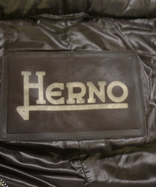 HERNO（ヘルノ）ダウンコート 茶 サイズ:40(M位) レディース/2200717881024
