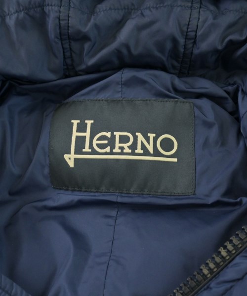 HERNO（ヘルノ）ダウンジャケット/ダウンベスト 紺 サイズ:44(S位) メンズ/2200715207208